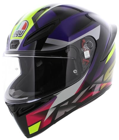 Helm AGV K1 S Fastlap Black Purple Pink, M