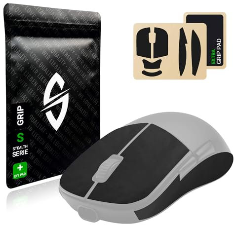 SensoryBoost Maus Grip Tape – kompatibel mit Endgame Gear XM2WE (inkl. Zuschnitt-Pad) Schweißabsorbierend, extrem rutschfest & Ultradünn (0,5 mm) – Rückstandsfrei – Gaming Zubehör