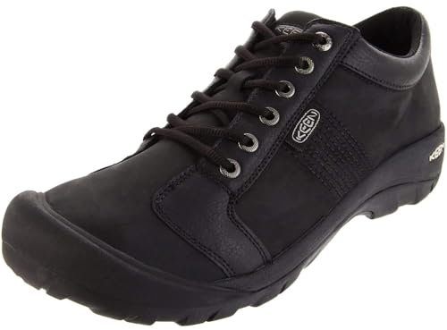 KEEN 1002990, Oxford Hombre, Schwarz Black, 44 EU