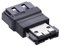 InLine 27502 eSATA Interface SATA Câble et adaptateur Noir