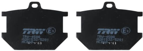 TRW MCB68 Brake Pad Set Disc Brake Organic Allround Compatible for Yamaha XV - Front Axle and Other Vehicles