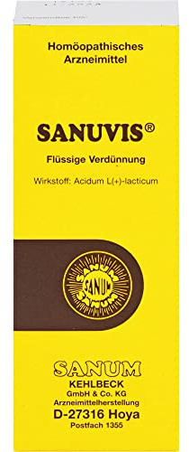 SANUM-KEHLBECK Sanuvis flüssige Verdünnung, 100 ml Lösung