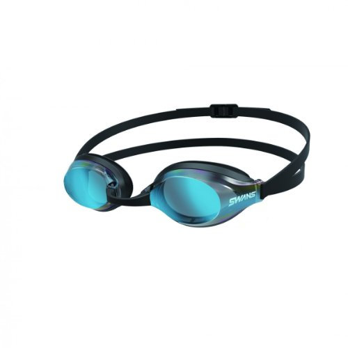 SWANS verspiegelte Schwimmbrille SR-3M, Farbe:Smoke Blue (SMBL)