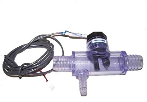 Sundance Spas Jacuzzi Durchflussschalter mit T-Stück gewellten Fingeranschlüssen und 2-poligem Stecker