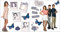 Disney Sticker sdc052 Violetta Dekoration des Hauses Disney Violetta Silber 30 x 40 cm