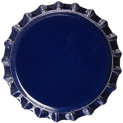 FastRack 144 Oxygen Absorbing Beer Bottle Caps | 26mm Pry-Off Blue Standard Homebrew Bottle Tops for Glass Bottles | PVC-Free Crown Caps for Beer Bottling