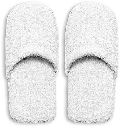 Excelsa - Pantuflas de baño de felpa para hombre, 30 x 12 x 5 cm