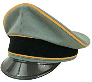 WW2 German Waffen Elite Cavalry / Recon officer Gabardine Visor cap-62