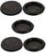 Sourcingmap 5pcs Wire Protective Grommets Black Rubber 70mm Dia Single Side Grommets