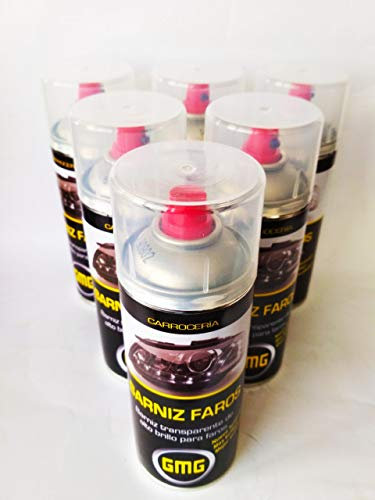 GMG Barniz REPARADOR para Faros 400ml Caja de 6 Unidades
