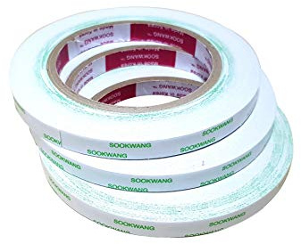 Sookwang Double Sided Adhesive Tape for Craft 10mm25m-3pcs