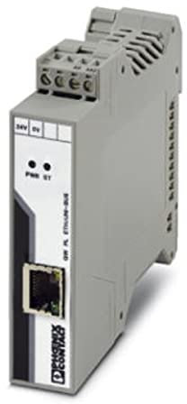 Phoenix Contact GW PL ETH/UNI-BUS PLC-Erweiterungsmodul für Feldgeräte Digital IN Digital OUT, 22,5 x 114,5 x 99 mm