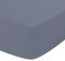 British Home Bedding Percale Extra Deep 16inch/40CM Fitted Sheet - Easycare Non iron and Anti Wrinkle Easy Iron Deep Fitted Sheet (Grey, Super King)