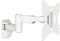 conecto Soporte de Pared para monitores y televisores de hasta 42 Pulgadas, Giratorio (+/-90°), inclinable (+/-20°), VESA 50x50-200x200, Capacidad de Carga máxima 30,0 kg, Blanco