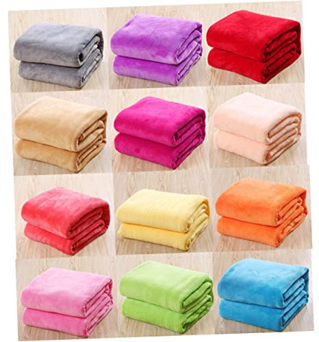 Homoyoyo Puffy-Decke Flanell-Fleece-Decke Grüne Decke Super Weich Kuschelig Alle Fleece-Decke Fuzzy-Decke Weiche Decken Bettdecke Flanell-Decke Flanell-Bettwäsche Alle Wolldecken