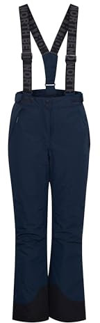 NORTH BEND NBHildi Damen Skihose wasserdicht Winddicht atmungsaktiv Schneehose Winterhose mit Wassersäule 10000mm W-PRO Wetterschutzsystem, Größe:46, Farbe:Navy Blazer (2048)