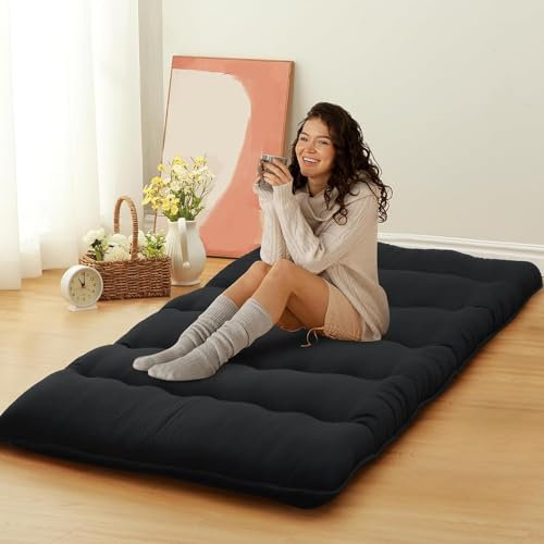 ZSMFCD Verdickte Futon-Matratze, Aufrollbare Bodenmatratze, Tatami-Schlafunterlage Für Sofa, Liege, Camping, Schlafsaal, Yoga, Schlaf, Nickerchen, Meditation