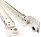 V3VOGUE Glissières pour Tiroirs À Sortie Totale 25 30 35 40 45 50cm, Coulisses À roulettes pour Tiroir avec Vis Rail Coulissante Charge Lourde 30kg pour Tiroirs Meuble Armoires Cuisine