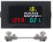 KETOTEK Voltmeter Amperemeter Wattmeter DC 14-600V 100A mit 100A Shunt Digitales Stromzähler Volt Ampere Ström Spannung Messgerät Meter LCD Energiezähler Spannungsmesser Leistungsmesser