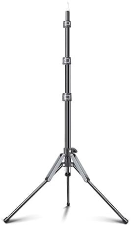Kameraständer mit verstellbaren Aluminiumbeinen für Outdoor- und Studio-Fotografie, 3-teilige Stange für Licht