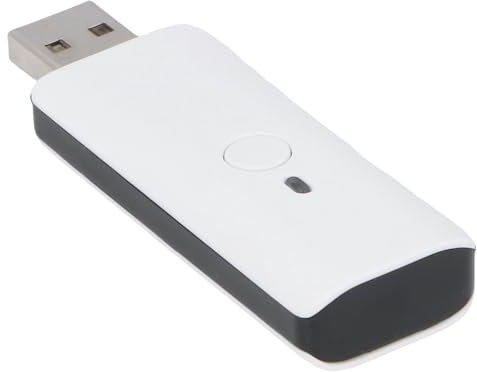 Controlador de Controlador de Controlador Inalámbrico para, Controlador Wii, Compatible con PC, Cubierta de Vapor, Turbo de Soporte y Mapeo de Llave (White)