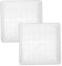 UPKOCH 2 Platillos Cuadrados para Plantas Bandeja De Plástico De 32 Cm para Recoger Agua De Plantas Ideal para Macetas Jardineras De Jardín Color Blanco