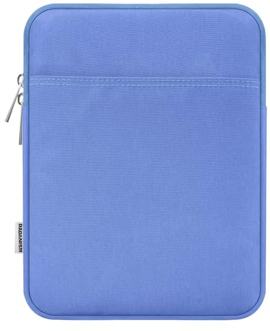 Dadanism 9-11 Inch Tablet Sleeve Bag Padded Carrying Case, Periwinkle | Fits iPad (A16) 11th Gen 11, iPad 10th Gen 10.9 Air 5/4, iPad Air M4/Pro 11, iPad 9/8/7th 10.2, Galaxy Tab A11+ Plus 11