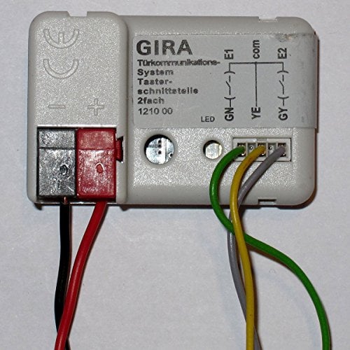 Gira 121000 Türkommunikations-Tasterschnittstelle 2-fach