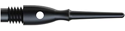 Bull's Megapoint Lang Soft Tips, Dart Spitzen 6 mm, Farbe:schwarz