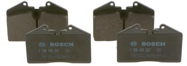 Bosch BP1179 - Brake Pads Car Front/Rear Axle - Bosch Quality - Reduced Noise and Dust - ECE-R90 Certified - Copper-Free - 1 Set of 4 Pads