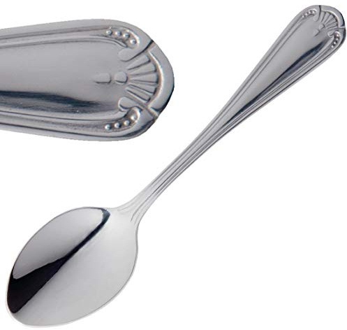 Olympia Jesmond Teaspoon 18/0 Stainless Steel. Box of 12