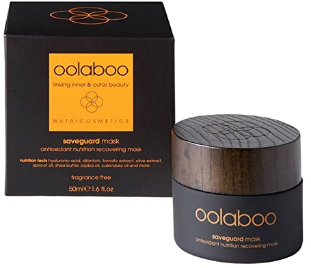 OOLABOO Saveguard Antioxidant Nutrition Recovering Mask, 50 ml