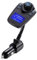 PolarLander Car MP3 Audio Lecteur Bluetooth Transmetteur FM sans Fil Voiture Kit Mains Libres Écran LCD USB Chargeur Bleu