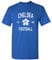 World Classic Soccer Football Arch Cup T Shirt, Chelsea Home Royal, Medium