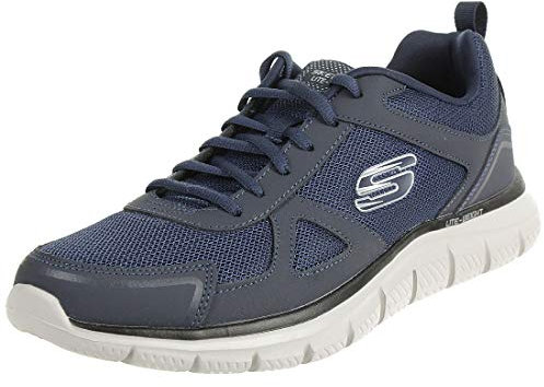 Skechers Track Scloric, Sneaker, Uomo, Blu Navy, 46 EU