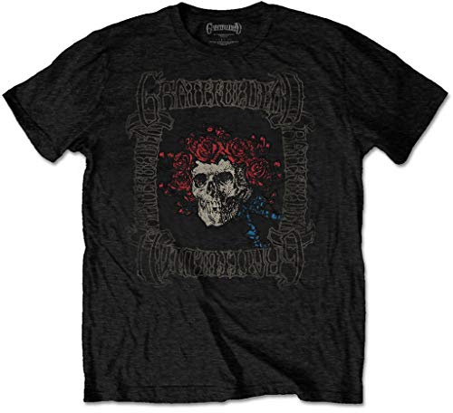 Grateful Dead 'Bertha Logo Box' (Black) T-Shirt (Medium)