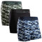 DANISH ENDURANCE Boxer Uomo Cotone Elasticizzato, Boxer a Pantaloncino Comodi e Traspiranti, Cuciture Piatte, con o Senza Patta Frontale, 3 Paia