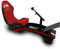 Ultimate Gaming FX-1 Asiento Gaming, Cuero sintético, Rojo y Negro, Grande