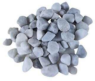 Marmorkies weiß Carrara Kies Körnung 15-25 mm (2)