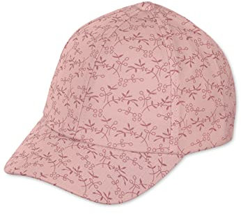 Sterntaler Baby Mädchen Baseball-Cap Zweige - Baby Baseball Cap, Kinder Basecap, Kindermütze - aus Baumwolle - zartrosa, 55