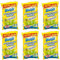 6 x 50 Pack Duzzit Anti Bacterial Wipes Safe For Kitchen Surfaces, Bins And Bathrooms