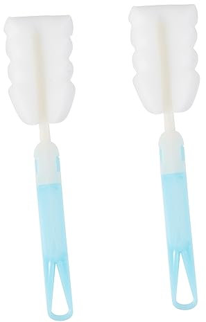 Abaodam 2 Pcs Sponge Bottle Cleaning Brush Sponge Cleaning Brush Sponge Bottle Brush Carafes Water Bottle Cleaning Tool Wine Cup Brush Washing Brush Cleaning Ball Feeding Bottle