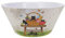 Kiub - Saladier droit en mélamine 25 cm Bug Art Chatons Pic nic - KIUB