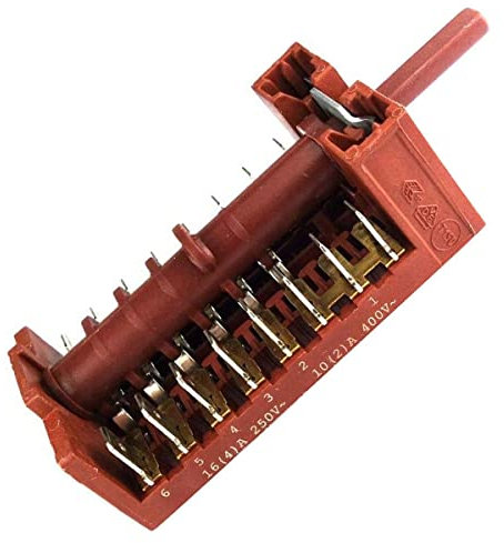 SOS - Interruptor de accesorios para horno, estufa 32012461 ALLIA, ALLIANCE, AYA, COBAL, EDSON, FAR, HOME, JETGAZ, ORLINE, SOGELUX, TECHNICAL, TECHWOOD,