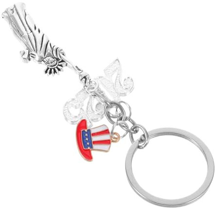 Ciieeo Schlüsselanhänger New York-Souvenir Liberty Anhänger schlüsselanhanger Rucksackdekor aus Metall Zubehör zur Freiheitsstatue Metallornament Rucksack-Charm- Anhänger aus Metall