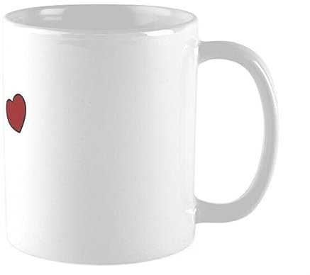 YIHANSS Tazas Ceramiccup Hearts Shape Coffee Copa Café Copa de Vidrio
