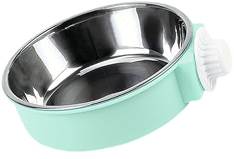 -Katzenkistennapf mit zum einfachen Aufhängen Hundezubehör Geschäft in Der Nähe (Green, B)