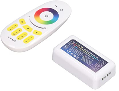 TARSHYRY Touch RGB LED Strip Controller DC 5 24V, 2,4G Quad Zone LED Lichtleiste Fernbedienung für Mehrfarbige Bandlichter, kein Hub Erforderlich