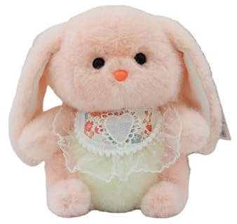 Xiyocadt 20 cm Kuscheltier Hase, Kuschelhase, Bunny Plush, Stofftier Hase, Kikaninchen Plüschtier, Stuffed Animals für Jungen Mädchen Kleinkinder Geburtstag Dekoration zu Hause (E)