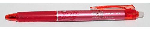 PILOT BLRT-FR5-R Tintenroller Frixion Ball Clicker, 0,3 mm, rot